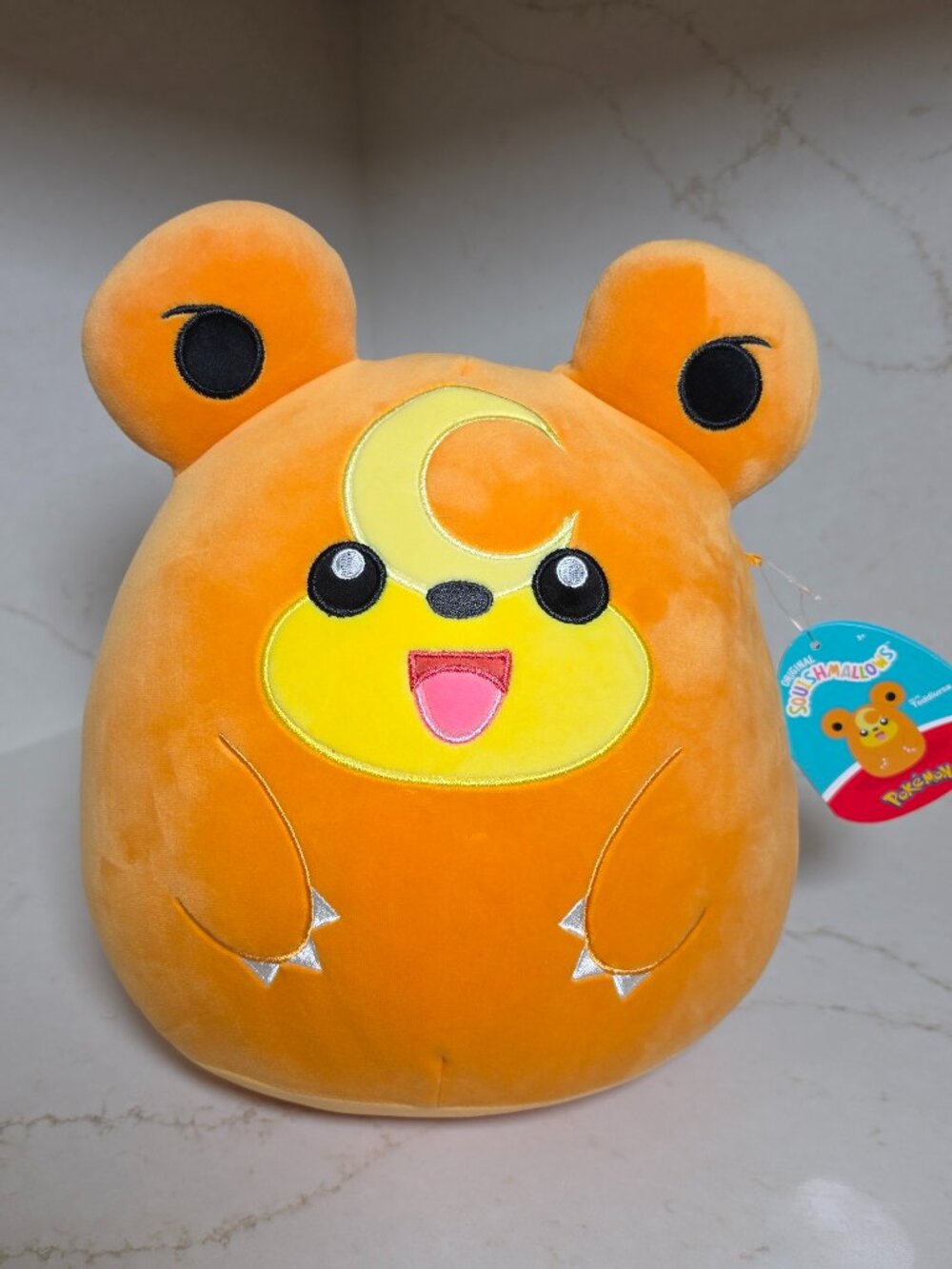 Pokémon Teddiursa 10" Squishmallow Plush Stuffed Animal - NEW
